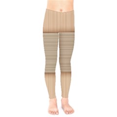 Wooden Wickerwork Textures, Square Patterns, Vector Kids  Classic Winter Leggings