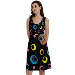 Abstract-2 Classic Skater Dress