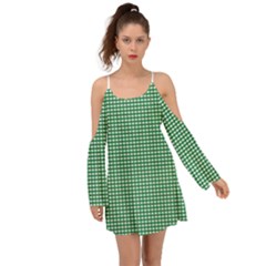 Green -1 Boho Dress