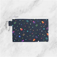 Abstract Minimalism Digital Art, Canvas Cosmetic Bag (small)