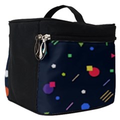 Abstract Minimalism Digital Art, Make Up Travel Bag (small)