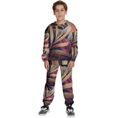 Flowers, Green, Hold, Huawei Kids  Sweatshirt Set