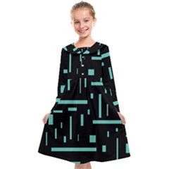 Rectangles, Cubes, Forma Kids  Midi Sailor Dress