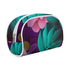 Flowers, Mate, Pink, Purple, Stock Wall Make Up Case (small)