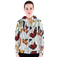 Butterfly-love Women s Zipper Hoodie