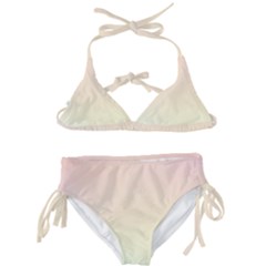 Pastel , Purple, Pink, Blue, Light, Mix Kids  Classic Bikini Set