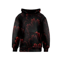 Amoled Red N Black Kids  Pullover Hoodie