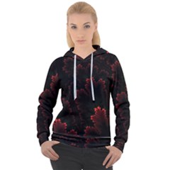Amoled Red N Black Women s Overhead Hoodie