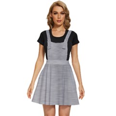 Aluminum Textures, Horizontal Metal Texture, Gray Metal Plate Apron Dress