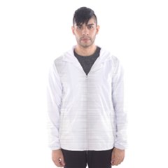Aluminum Textures, Polished Metal Plate Men s Hooded Windbreaker