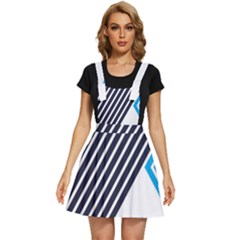 Blue Lines Background, Retro Backgrounds, Blue Apron Dress