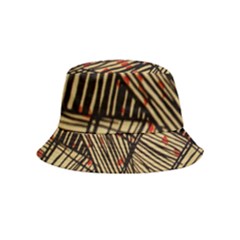 Abstract Geometric Pattern, Abstract Paper Backgrounds Inside Out Bucket Hat (kids)