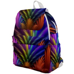 Abstract Colors - , Abstract Colors Top Flap Backpack by nateshop