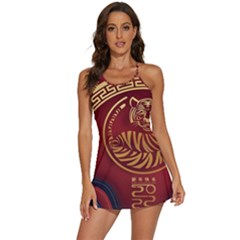 Holiday, Chinese New Year, Year Of The Tiger 2-in-1 Flare Activity Dress