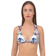 Imfd Dgb 3 Double Strap Halter Bikini Top