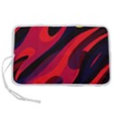 Abstract Fire Flames Grunge Art, Creative Pen Storage Case (S) View1