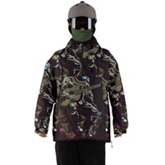 Astronaut Playing Guitar Parody Men s Ski And Snowboard Waterproof Breathable Jacket