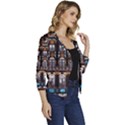Catherine Spalace St Petersburg Women s Casual 3/4 Sleeve Spring Jacket View3