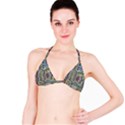 Arcade Game Retro Pattern Classic Bikini Top View1