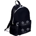 Black Cat Face The Plain Backpack View2