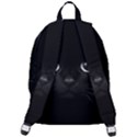 Black Cat Face The Plain Backpack View3