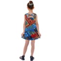 Gray Circuit Board Electronics Electronic Components Microprocessor Kids  Cross Back Dress View2