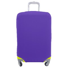 Ultra Violet Purple Luggage Cover (medium) by bruzer