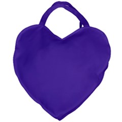 Ultra Violet Purple Giant Heart Shaped Tote by bruzer