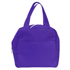 Ultra Violet Purple Boxy Hand Bag by bruzer
