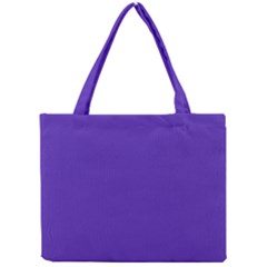Ultra Violet Purple Mini Tote Bag by bruzer