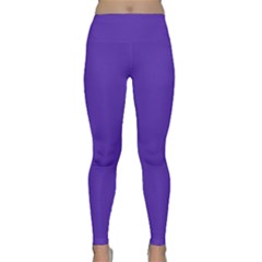 Ultra Violet Purple Classic Yoga Leggings by Patternsandcolors