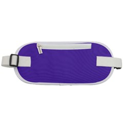 Ultra Violet Purple Rounded Waist Pouch by Patternsandcolors