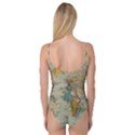 Circular Concentric Radial Symmetry Abstract Camisole Leotard  View2