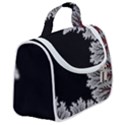Abstract City Retro Sunset Night Satchel Handbag View2