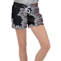 Aesthetic Outer Space Cartoon Art Women s Velour Lounge Shorts View1