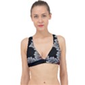 Aesthetic Outer Space Cartoon Art Classic Banded Bikini Top View1