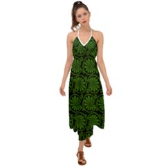  Halter Tie Back Dress 