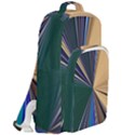 Flower Seamless Pattern Design Double Compartment Backpack View2