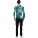 Dolphins Sea Ocean Men s Long Sleeve Rash Guard View2