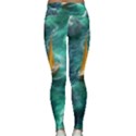 Moon Moonlit Forest Fantasy Midnight Lightweight Velour Classic Yoga Leggings View2