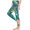 Moon Moonlit Forest Fantasy Midnight Lightweight Velour Classic Yoga Leggings View3