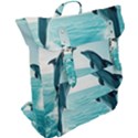 Dolphin Sea Ocean Buckle Up Backpack View2