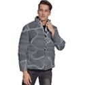 Authentic Aboriginal Art - Farm Lands 4 Men s Puffer Bubble Jacket Coat View3
