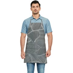Authentic Aboriginal Art - Farm Lands 4 Kitchen Apron