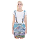 Art Psychedelic Mountain Braces Suspender Skirt View1