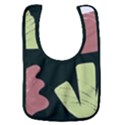 Elements Scribbles Wiggly Line Baby Bib View1
