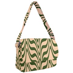 Swirl Pattern Abstract Marble Courier Bag
