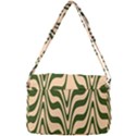Swirl Pattern Abstract Marble Courier Bag View3