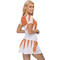 Orange Background Halloween Women s Sports Wear Set View3