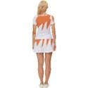 Orange Background Halloween Women s Sports Wear Set View4